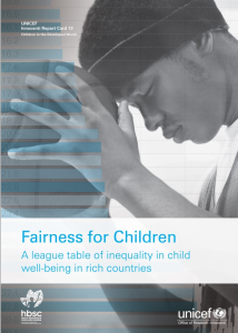 fairness for Children